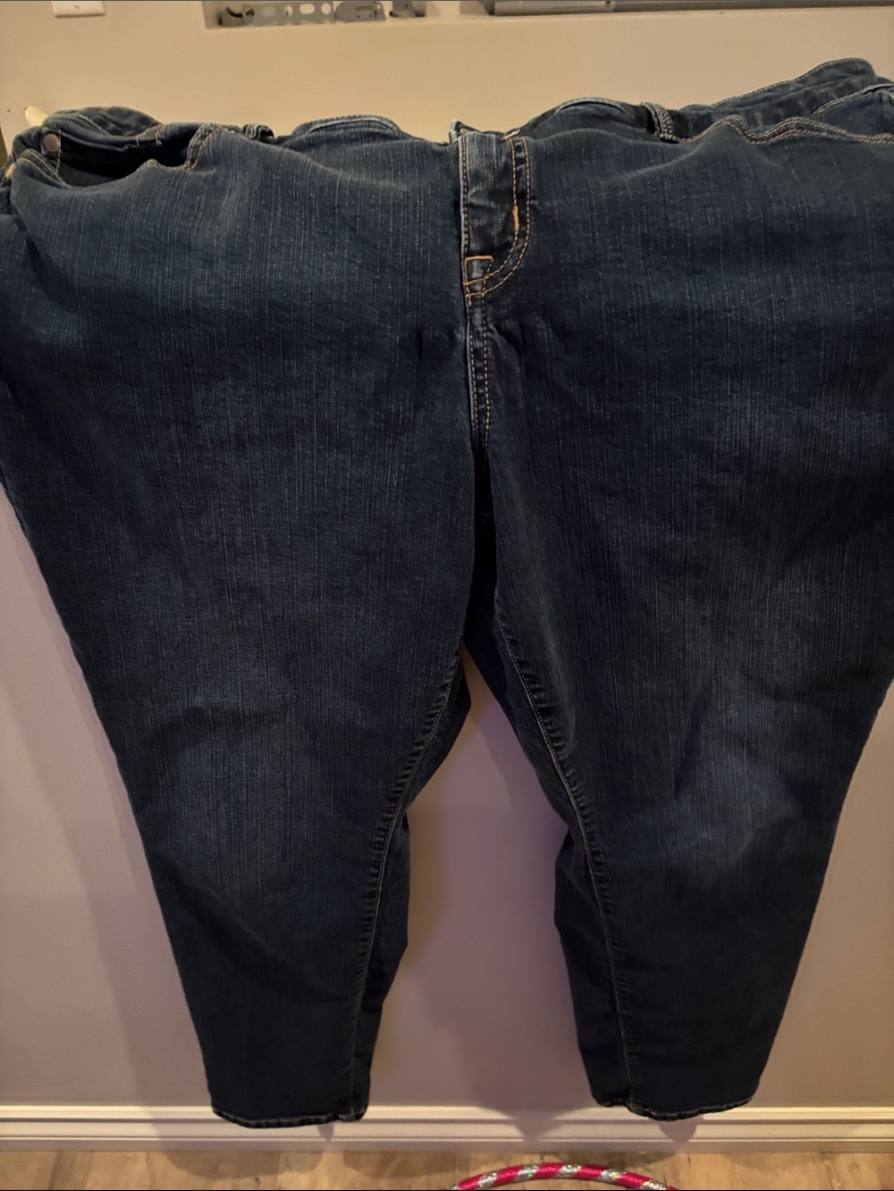 torrid Dark Wash Blue straight leg Jeans